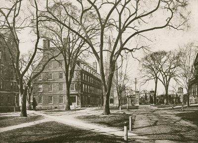Massachusetts Hall, Harvard University, Cambridge by American School