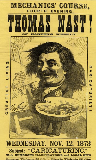Mechanics Course, Fourth Evening. Thomas Nast! by American School