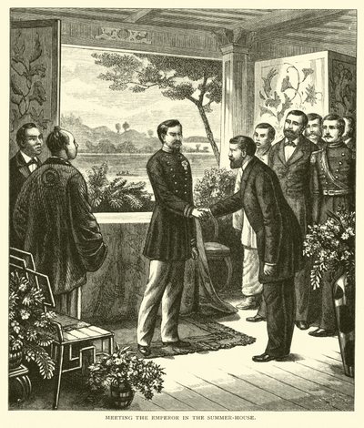 Meeting the Emperor in the Summer House by American School