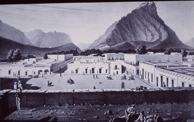 Mexican-American War, Monterrey, captured by Gen Zachary Taylor by American School