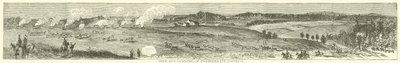 Mine Run, center of Confederate position, November 1863 by American School