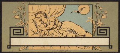 Mother and Child Asleep by American School