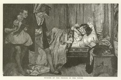 Murder of the Princes in the Tower by American School
