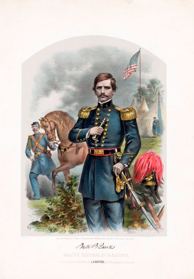 Nathaniel P. Banks, Major General of U.S. Army by American School
