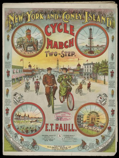 New York and Coney Island Cycle March by American School