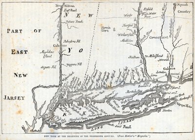 New York at the Beginning of the Eighteenth Century by American School