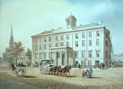 North American Street Scene by American School