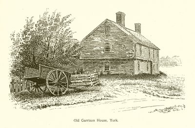 Old Garrison House, York by American School