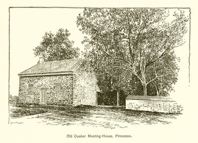 Old Quaker Meeting-House, Princeton by American School