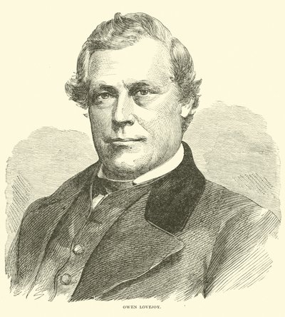 Owen Lovejoy, February 1863 by American School
