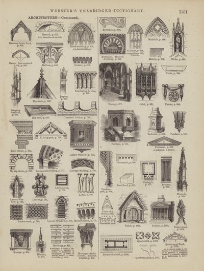 Page from Webster