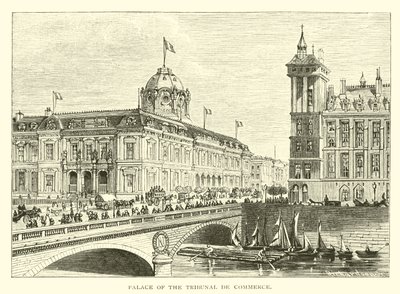 Palace of the Tribunal de Commerce by American School