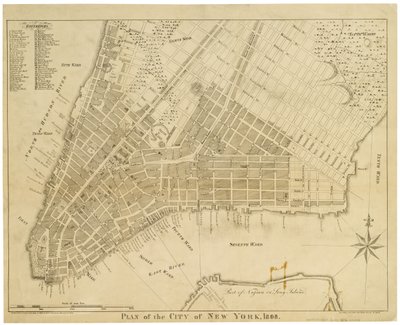 Plan of the City of New York by American School