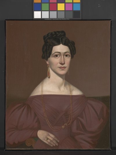 Portrait Of Eliza C. Ayres by American School