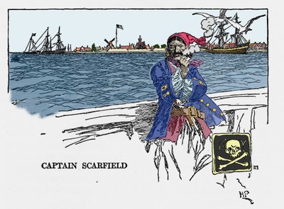 Portrait of Captain Scarfield: 