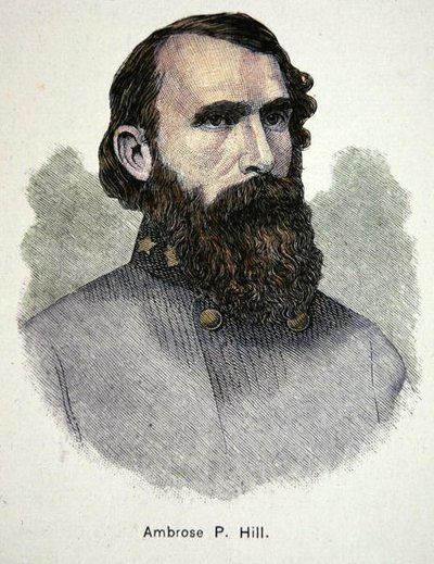 Portrait of General Ambrose P. Hill by American School