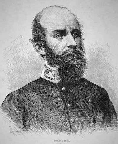 Portrait of General Richard S. Ewell by American School