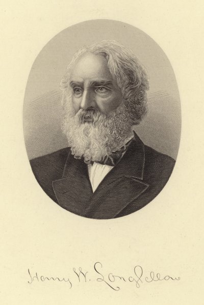 Portrait of Henry Wadsworth Longfellow by American School