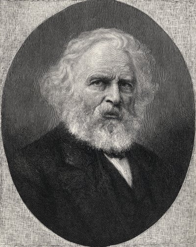 Portrait of Henry Wadsworth Longfellow, from 
