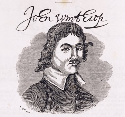 Portrait of John Winthrop (1588-1649) from 