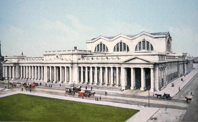 Postcard of Pennsylvania Station, New York City by American School