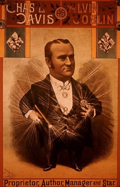 Poster Advertising Chas L. Davis as Alvin Joslin by American School
