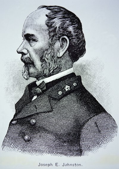 Portrait of General Joseph E. Johnston (1807-1891) by American School