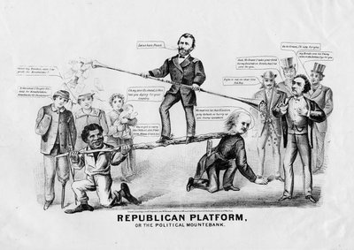 Republican Platform, or, The Political Mountebank by American School