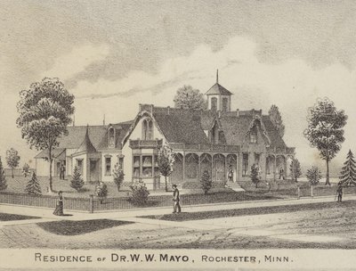 Residence of Dr. W. W. Mayo, Rochester, Minnesota, USA by American School