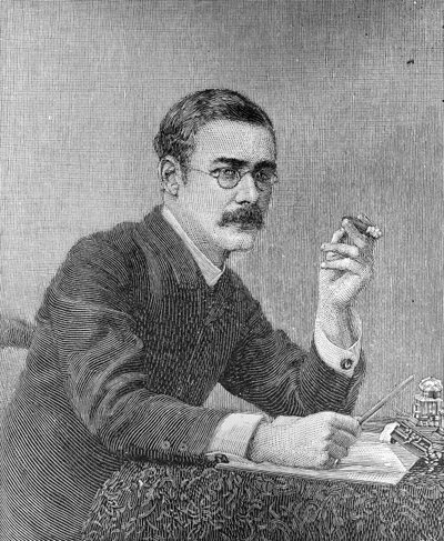 Rudyard Kipling by American School