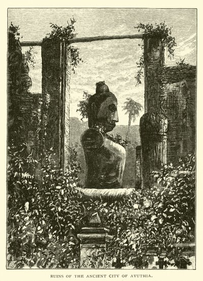 Ruins of the Ancient City of Ayuthia by American School