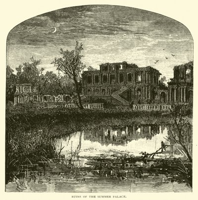 Ruins of the Summer Palace by American School