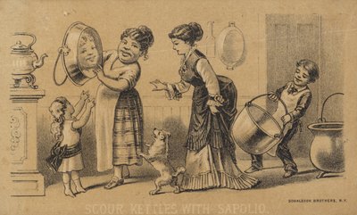 Scour Kettles with Sapolio by American School