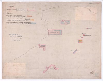 Seneca lands after 1826 by American School