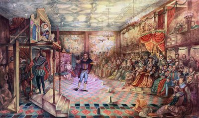 Shakespeare Performs for Queen Elizabeth I by American School