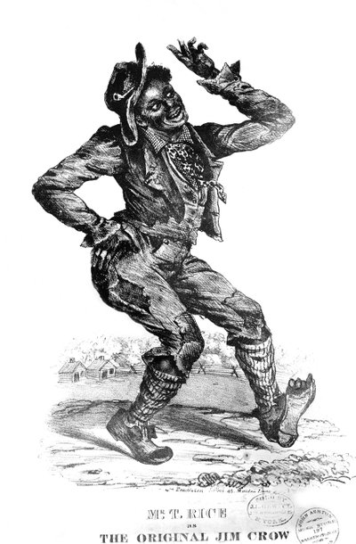 Sheet Music Cover for The Original Jim Crow, Written by Thomas Dartmouth Daddy Rice by American School