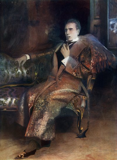 Sherlock Holmes, scene from 