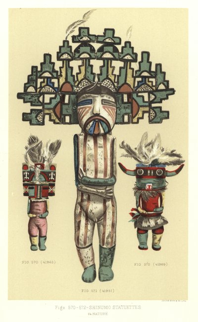 Shinumo Statuettes by American School