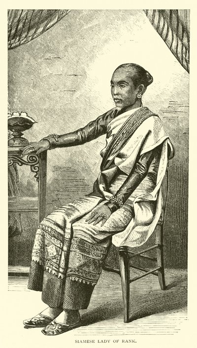 Siamese Lady of Rank by American School