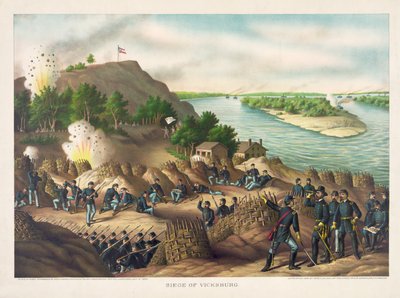 Siege of Vicksburg--Surrender, July 4, 1863, pub. 1888 by American School