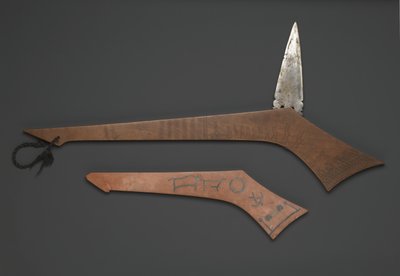Sioux War Club, from Fort Snelling, Minnesota by American School
