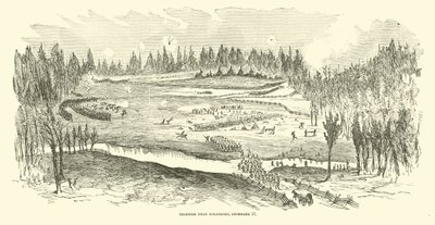 Skirmish near Goldsboro, 17 December, December 1862 by American School