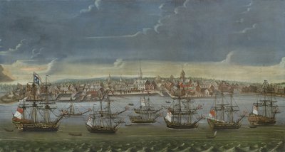 Southeast Prospect of the City of New York by American School