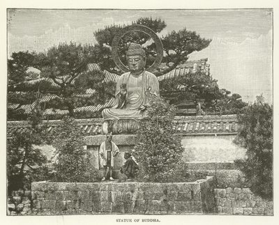 Statue of Buddha by American School