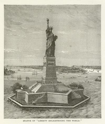 Statue of Liberty Enlightening the World by American School
