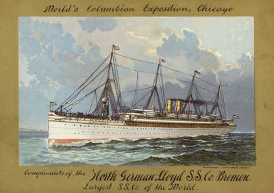 Steam Ship by American School