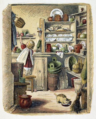 Storage in the kitchen in 