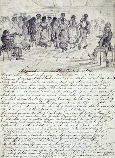Terpischore in The Flat Creek Quarters, Pea Ridge, c.1860 by American School