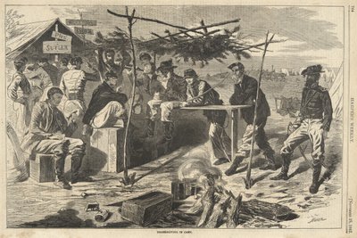 Thanksgiving in Camp from Harper