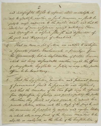 The Bill of Rights, copy signed at Federal Hall, 1789 by American School